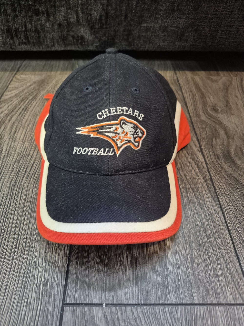 Vintage 90's Vanier Cheetas College Cap Hat Montreal Quebec Collegiate